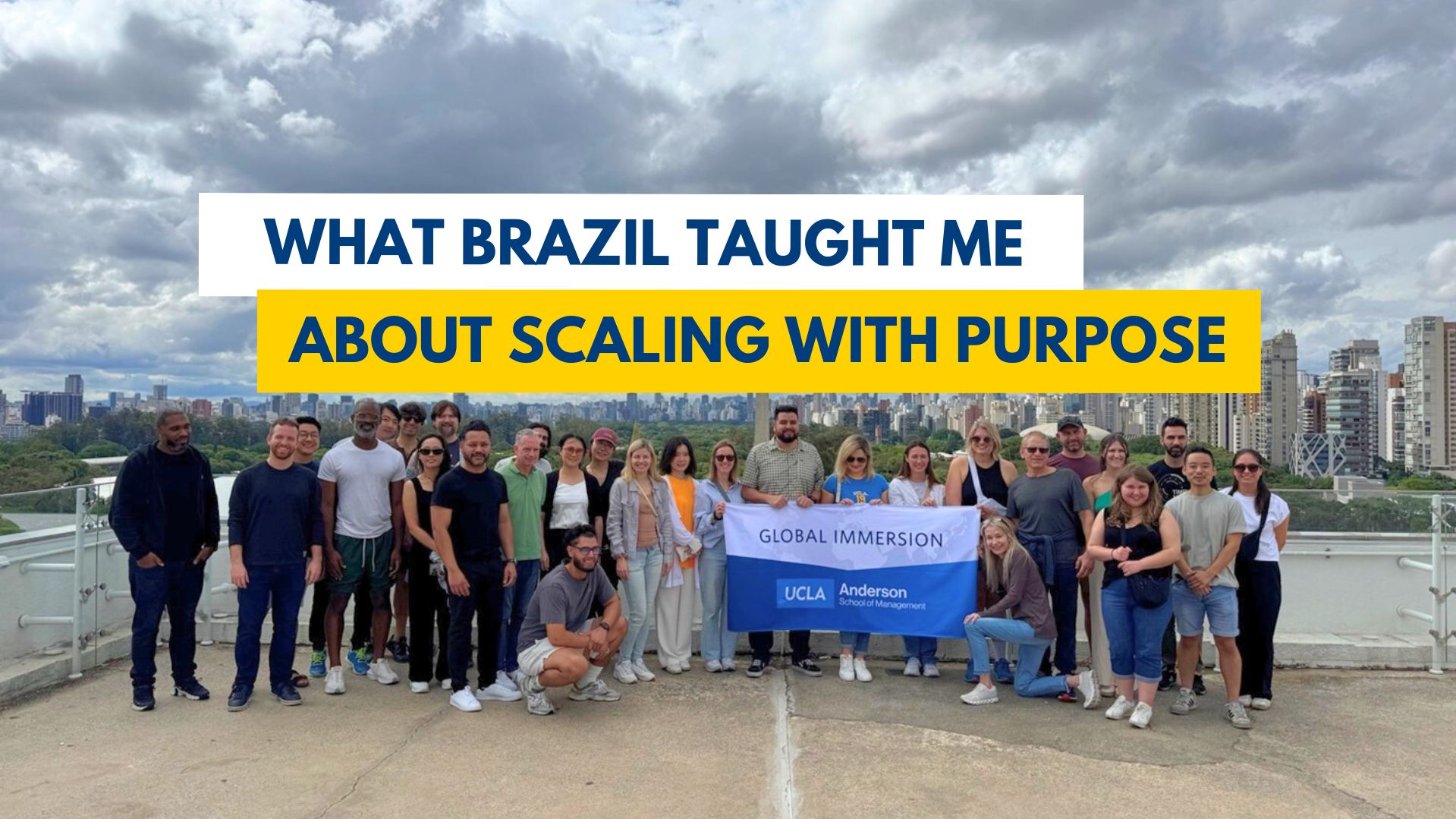 Designing Innovation, Leading at Scale: Reflections from Brazil